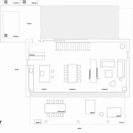 Casa vacanze B6 - Moderne Architektenvilla Fuer 2-6 Personen, Norimberga