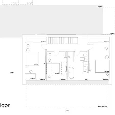 B6 - Moderne Architektenvilla Fuer 2-6 Personen, 纽伦堡